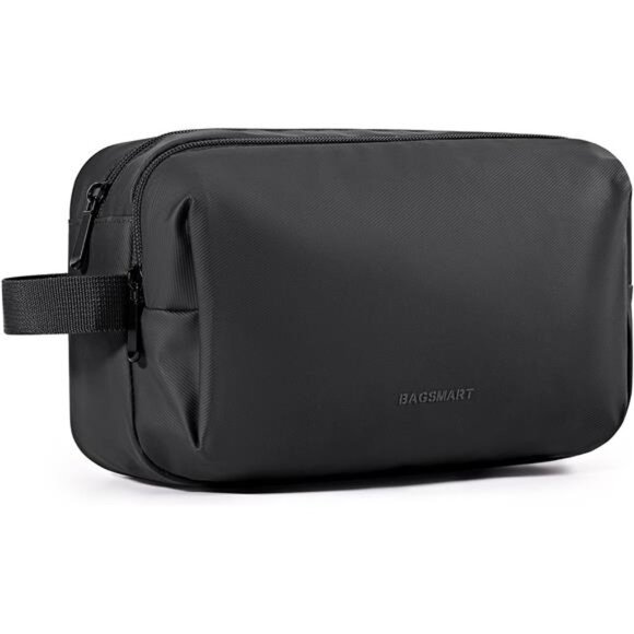 Toiletry Bag for Men,Travel Toiletry Organizer Dopp Kit Water-resistant Shaving - Picture 1 of 7